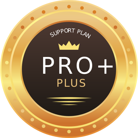 Support Plan Pro Plus Badge